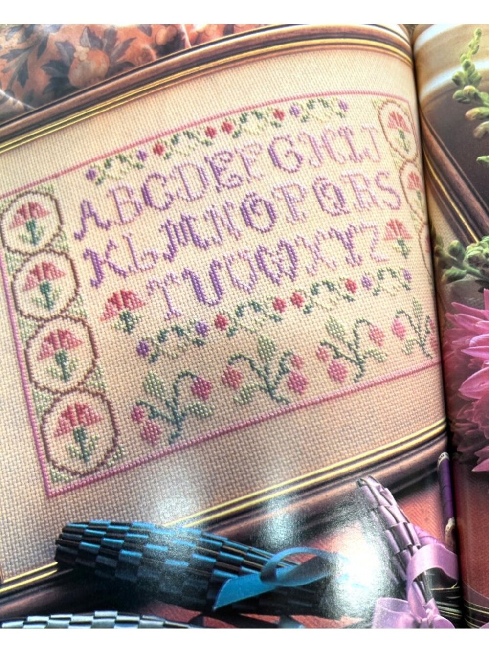 Samplers In Cross Stitch By Jane Alford Softcover Craft Book 45 Pages